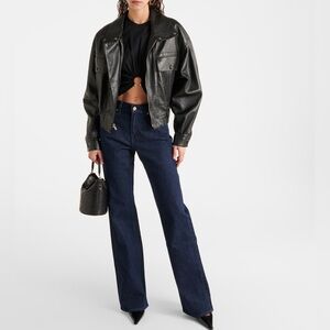 7 for all mankind dark wash bootcut flare jeans